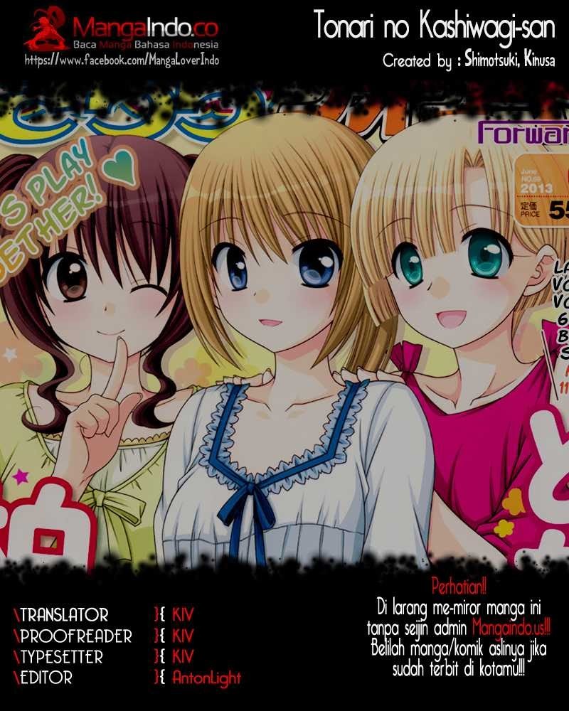Baca Komik Tonari no Kashiwagi-san Chapter 18.5 Gambar 1