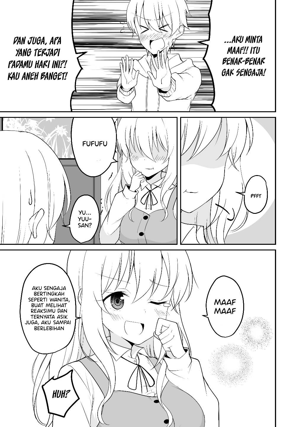A Boy Who Loves Genderswap Got Genderswapped, so He Acts Out His Ideal Genderswap Girl Chapter 32 Gambar 13