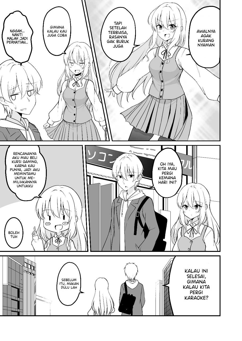 A Boy Who Loves Genderswap Got Genderswapped, so He Acts Out His Ideal Genderswap Girl Chapter 32 Gambar 5