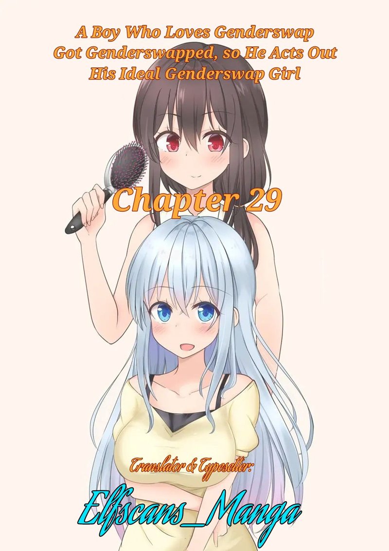 Baca Komik A Boy Who Loves Genderswap Got Genderswapped, so He Acts Out His Ideal Genderswap Girl Chapter 29 Gambar 1