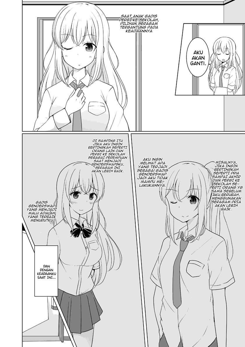 Baca A Boy Who Loves Genderswap Got Genderswapped, so He Acts Out His Ideal Genderswap Girl Chapter 9 Gambar 2