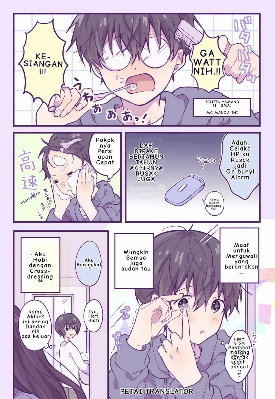 Baca A First-Year High School Boy Whose Hobby Is Cross-Dressing Chapter 15 Gambar 2