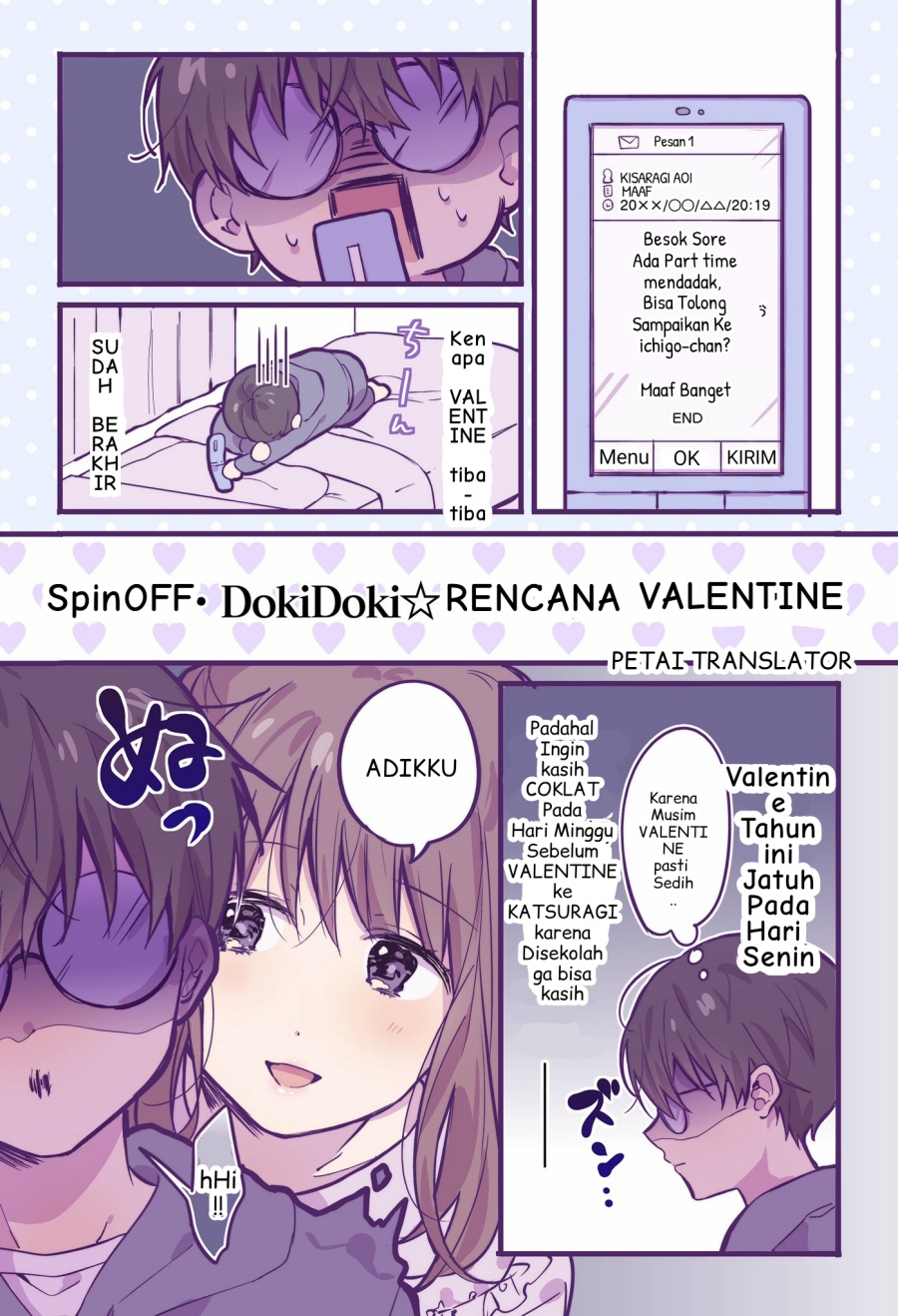 Baca Komik A First-Year High School Boy Whose Hobby Is Cross-Dressing Chapter 7 Gambar 1