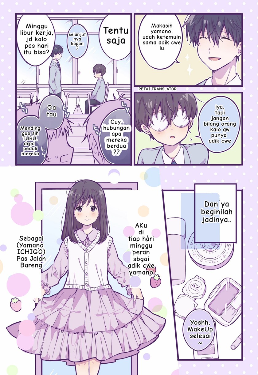 Baca Komik A First-Year High School Boy Whose Hobby Is Cross-Dressing Chapter 5 Gambar 1