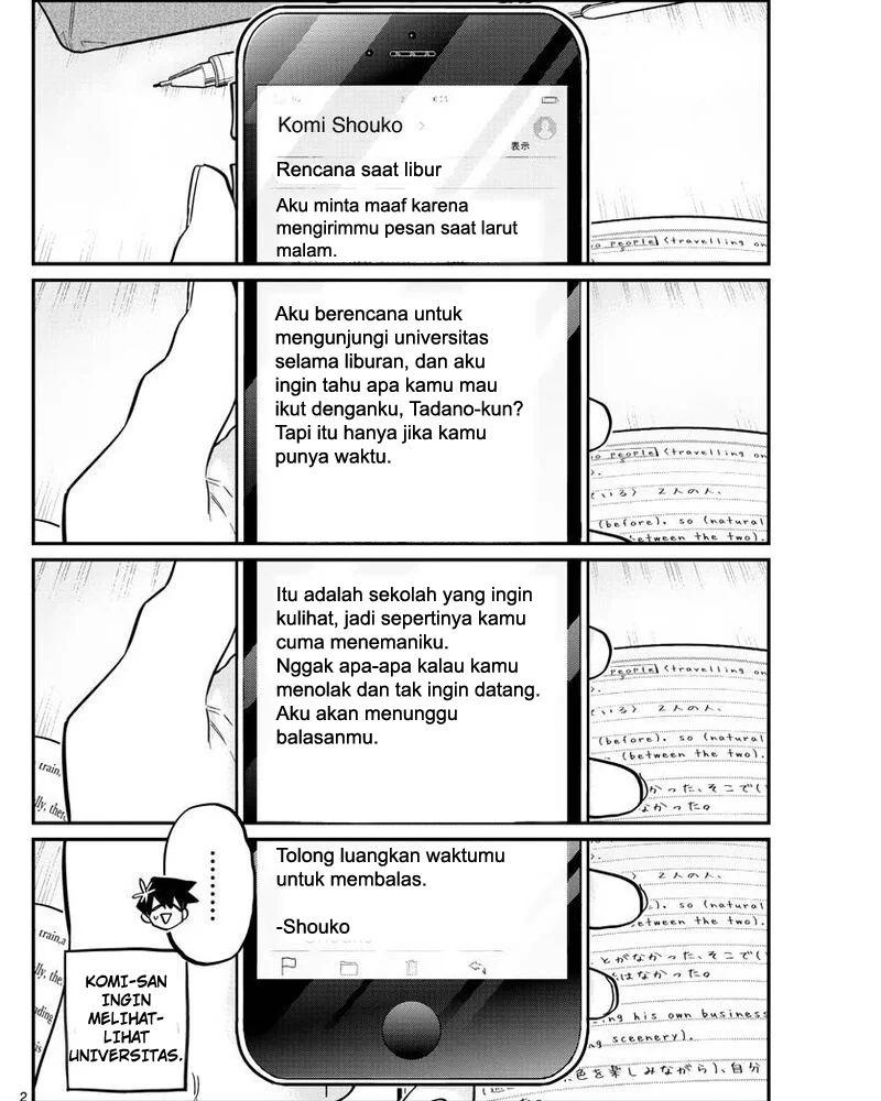 Baca Komi-san wa Komyushou Desu Chapter 348 Gambar 2