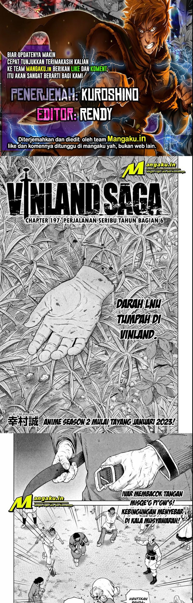 Baca Komik Vinland Saga Chapter 197 Gambar 1