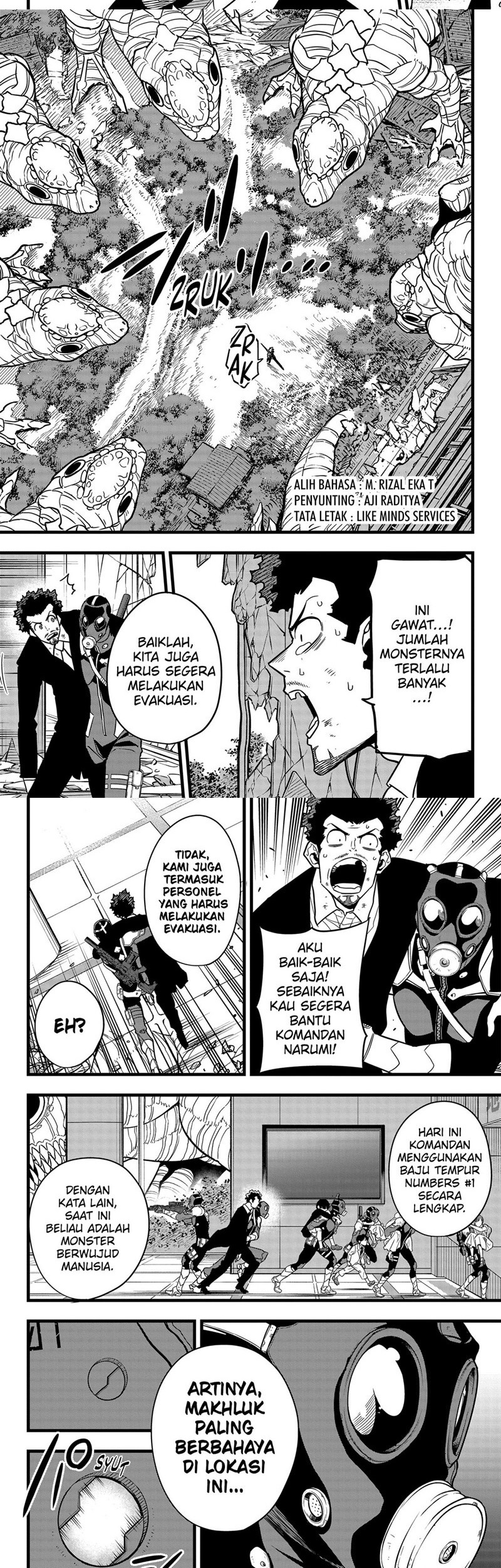 Baca 8Kaijuu Chapter 71 Gambar 2