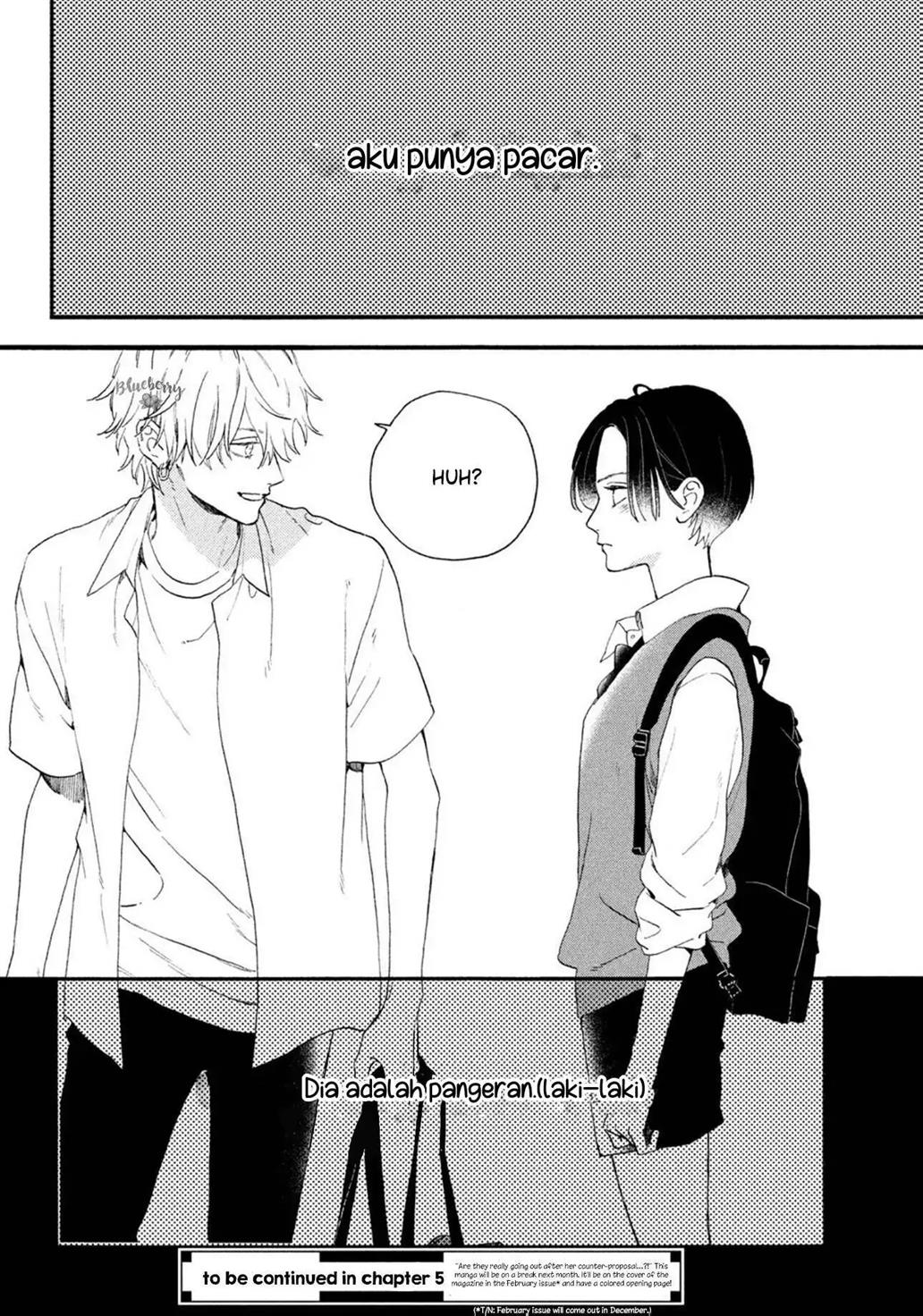 Uruwashi no Yoi no Tsuki Chapter 4 Gambar 41