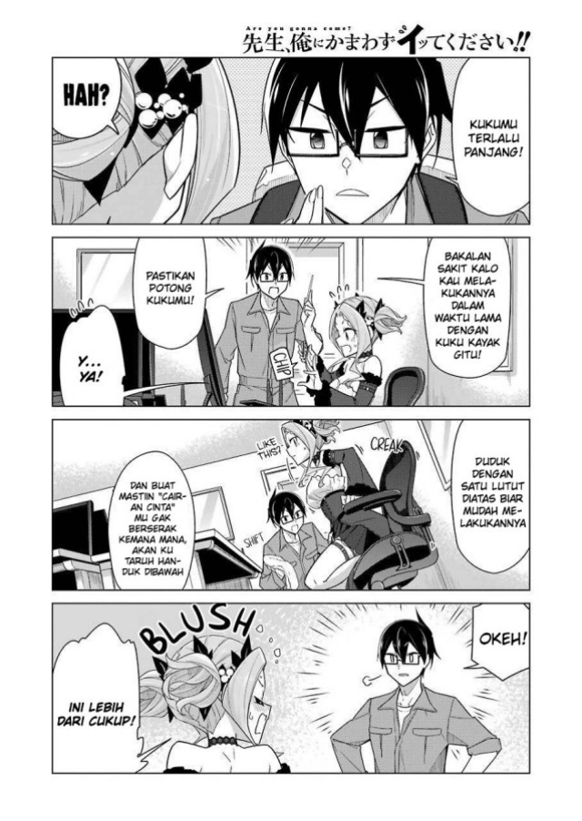 Drawing While Masturbating Chapter 32 Gambar 6