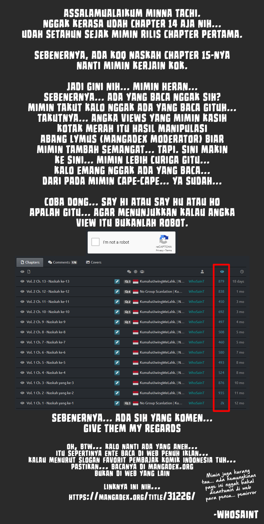 Baca Komik Drawing While Masturbating Chapter 14 Gambar 1
