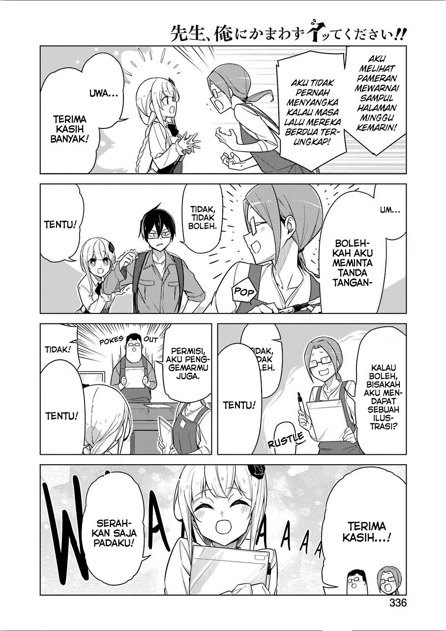 Drawing While Masturbating Chapter 08 Gambar 3