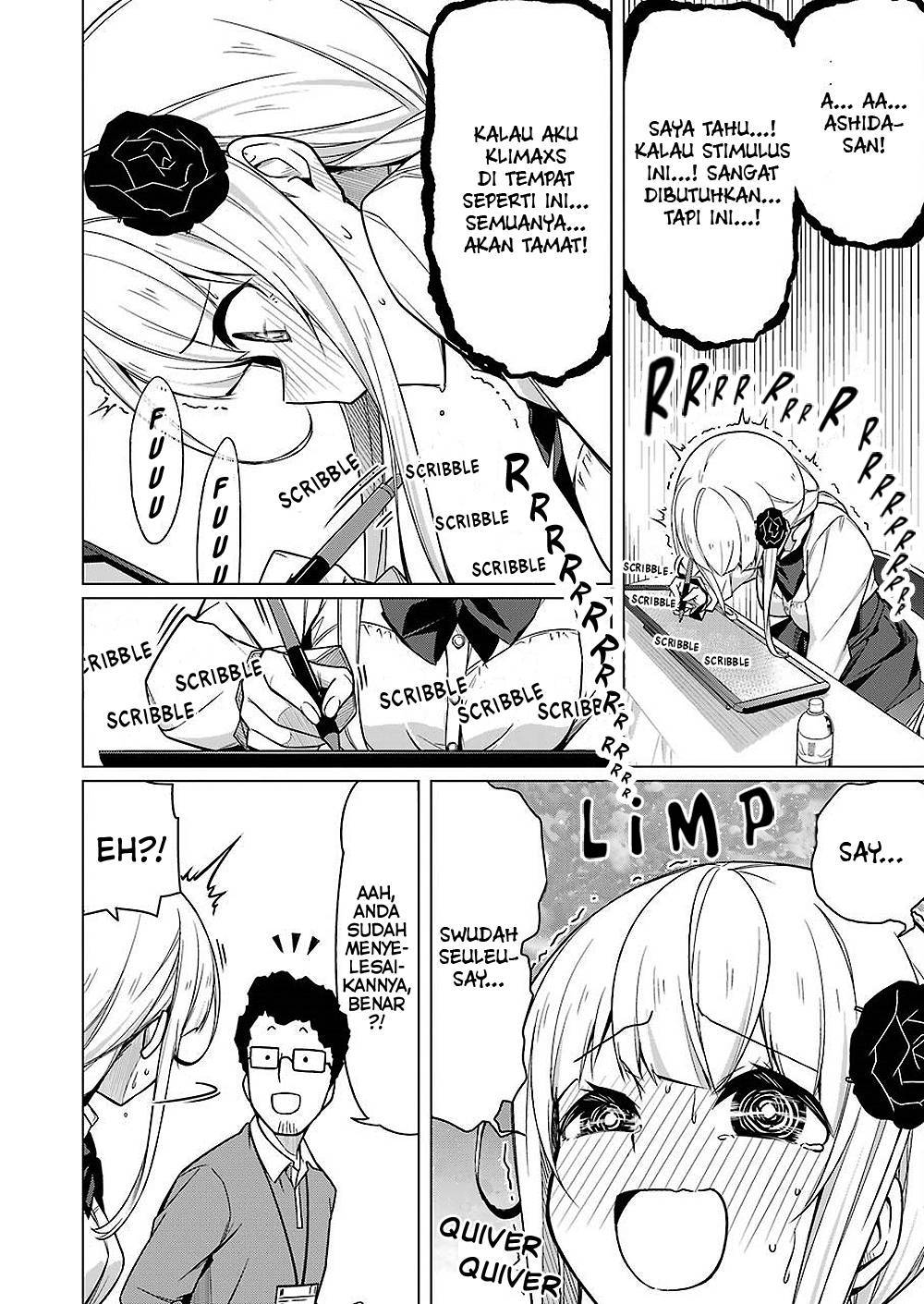 Drawing While Masturbating Chapter 03 Gambar 16