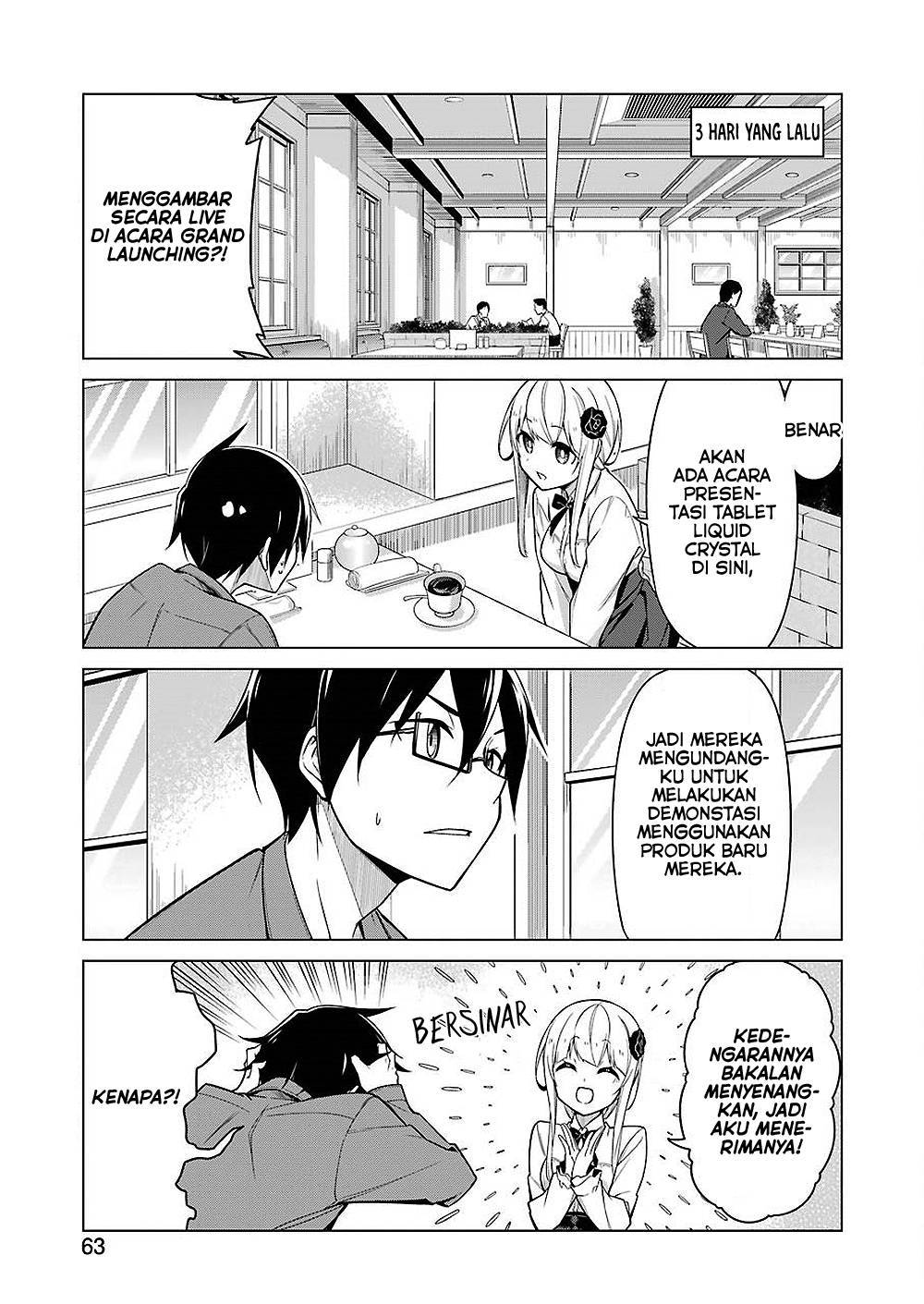 Drawing While Masturbating Chapter 03 Gambar 3