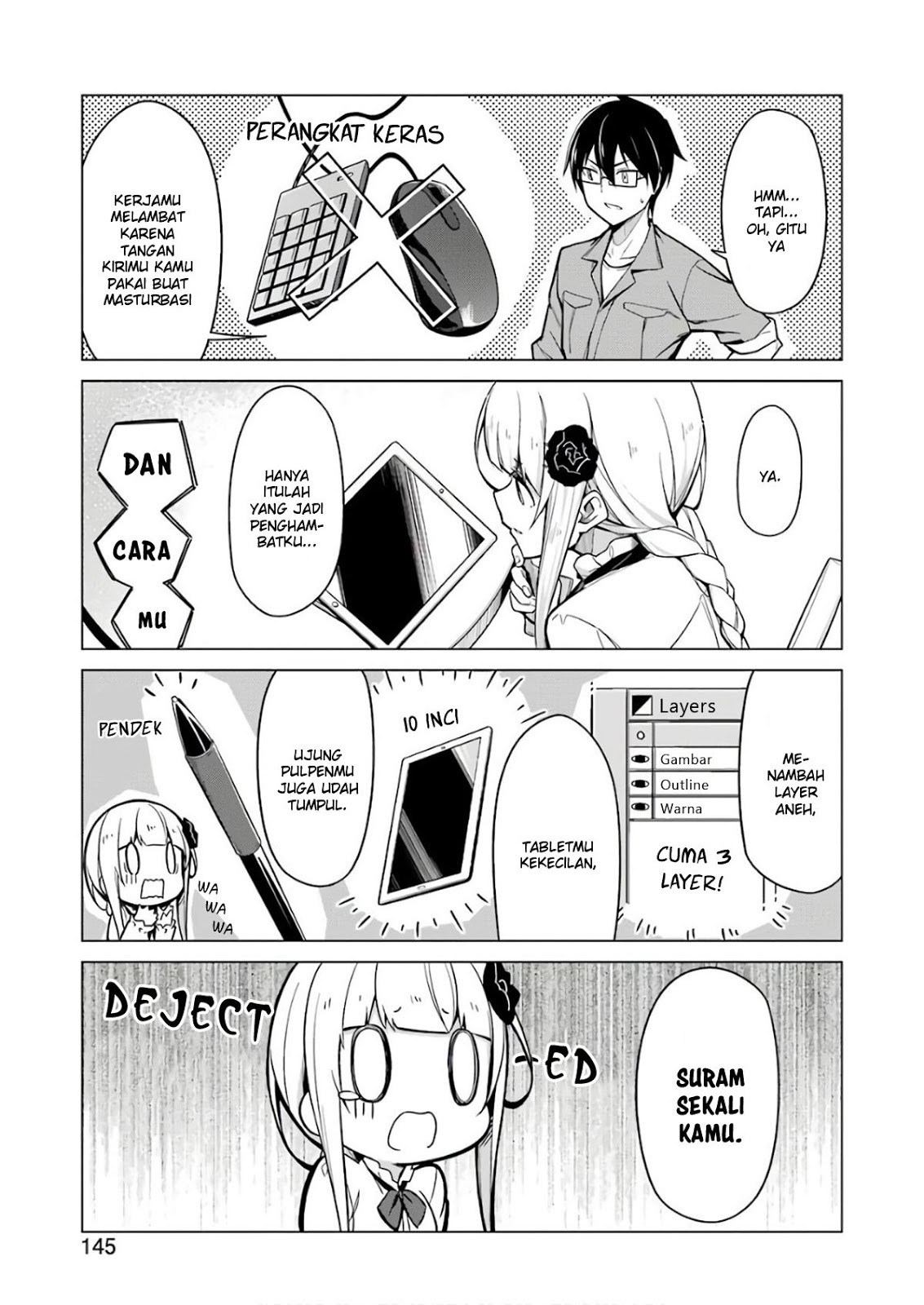 Drawing While Masturbating Chapter 01 Gambar 12