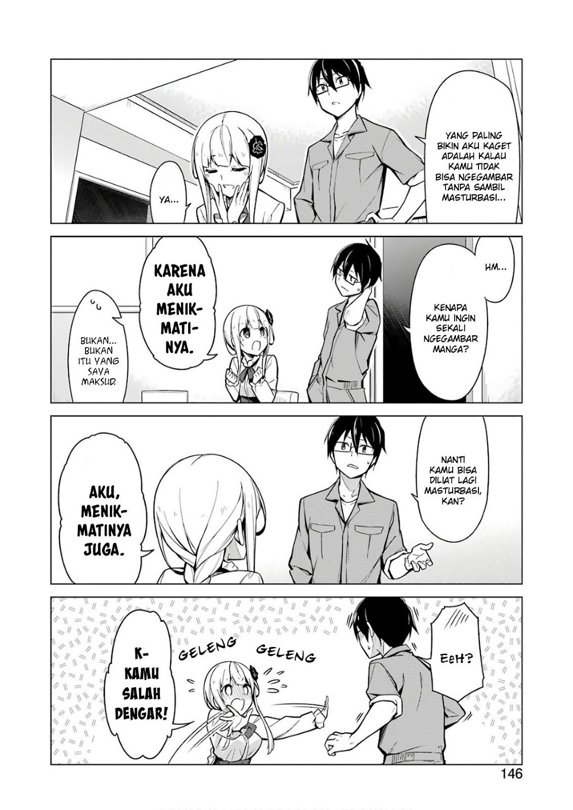 Drawing While Masturbating Chapter 01 Gambar 13