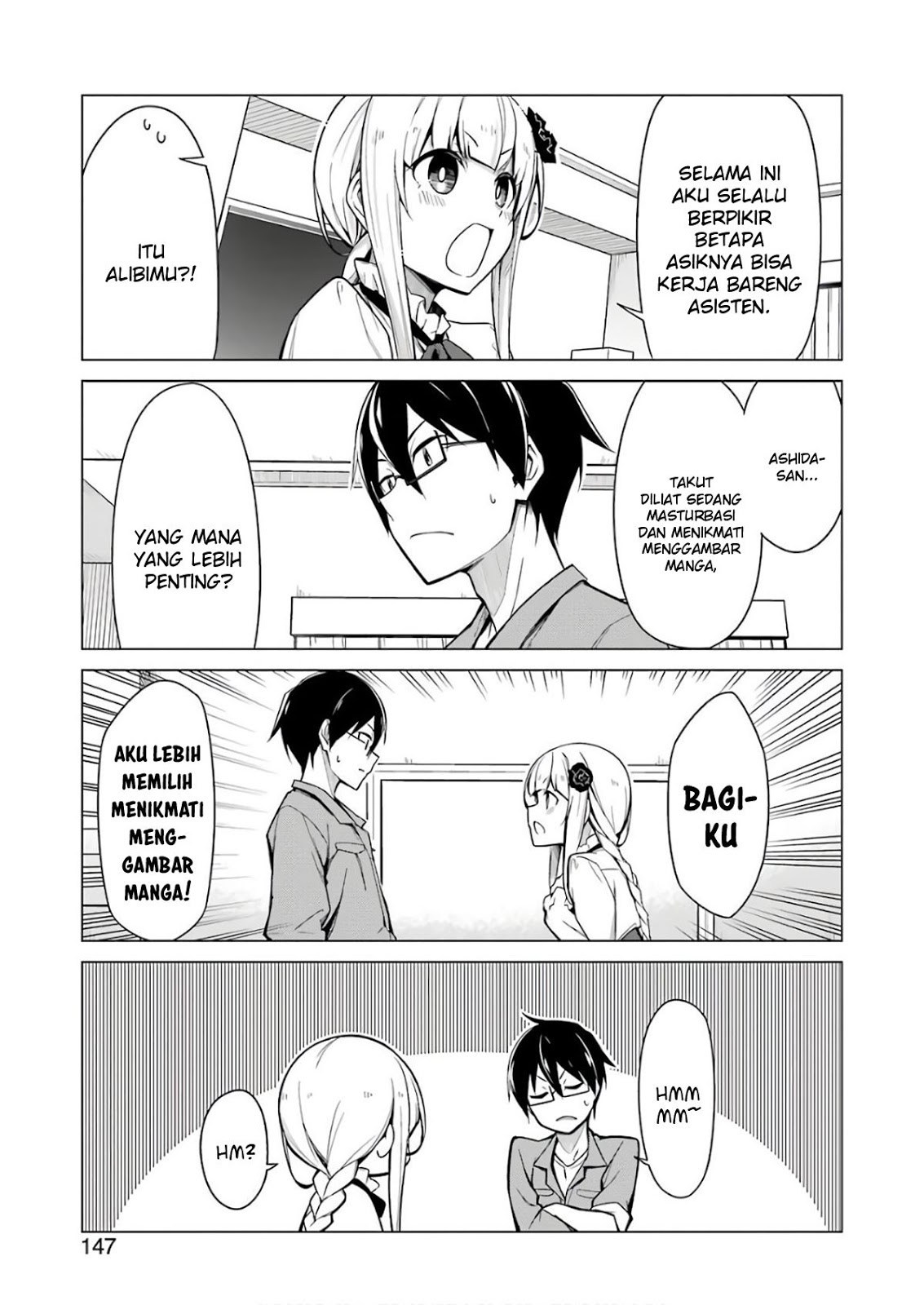 Drawing While Masturbating Chapter 01 Gambar 14