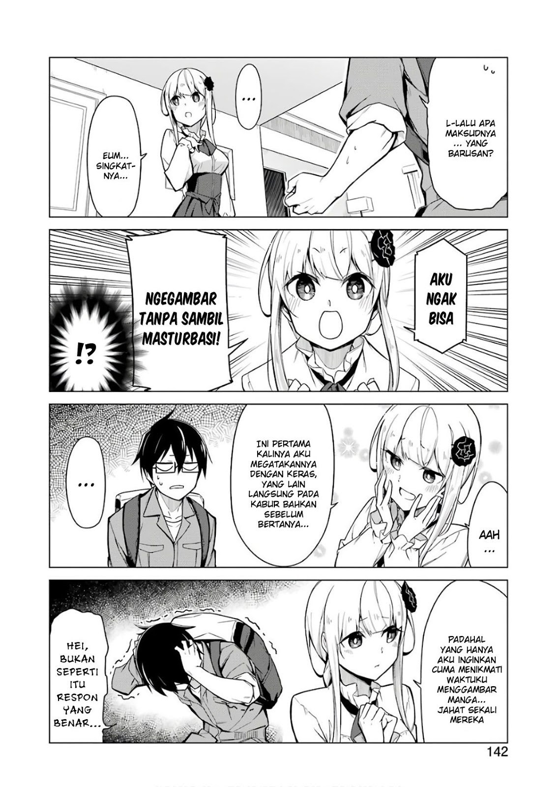 Drawing While Masturbating Chapter 01 Gambar 9