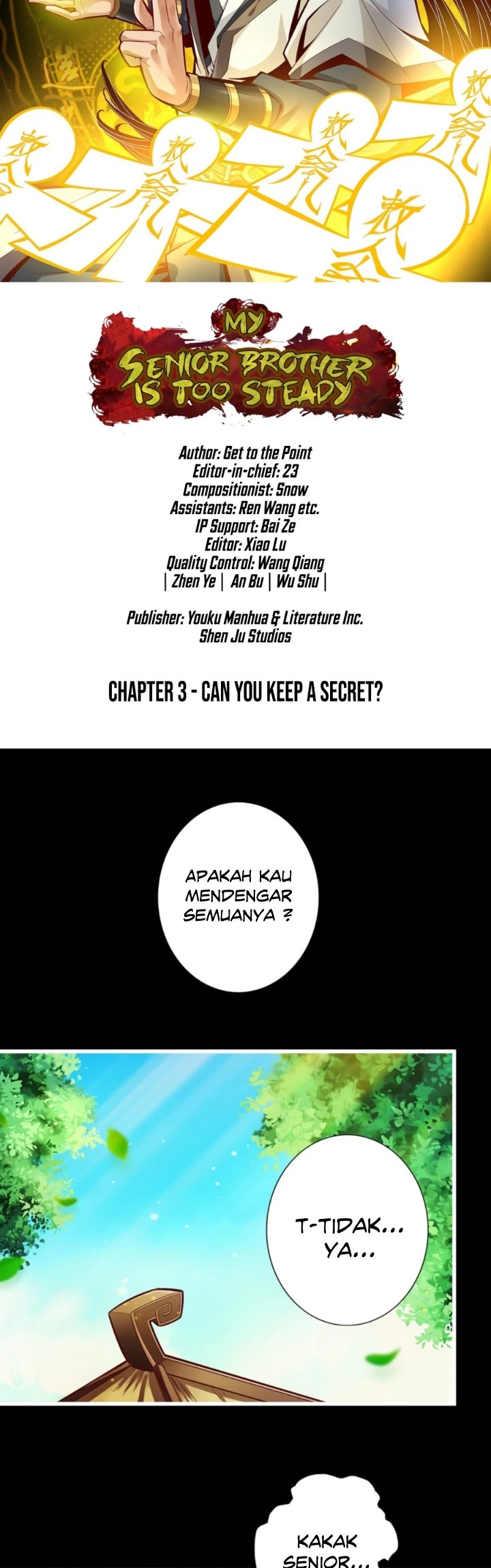 My Senior Brother Is Too Steady Chapter 03 Gambar 4