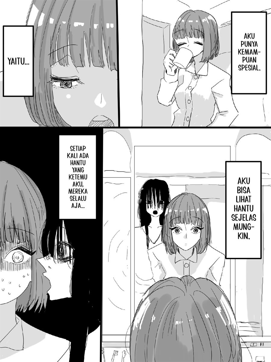 Baca Komik A Girl That Can See Ghosts Chapter 00.1 Gambar 1