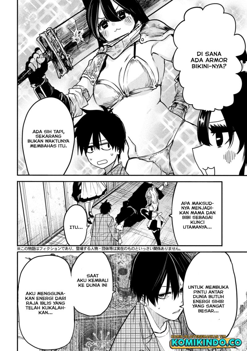 Isekai Kaeri no Daikenja-sama wa Sore Demo Kossori Kurashite Iru Tsumori desu Chapter 11.1 Gambar 3