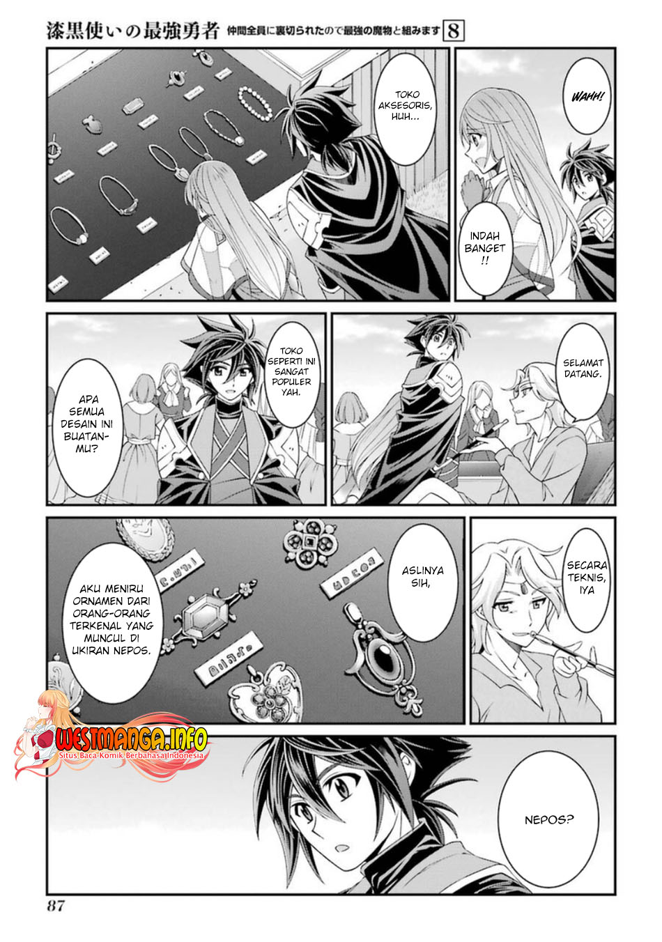 Shikkoku tsukai no saikyo yusha nakama zen’in ni uragira retanode saikyo no mamono Chapter 40 Gambar 24