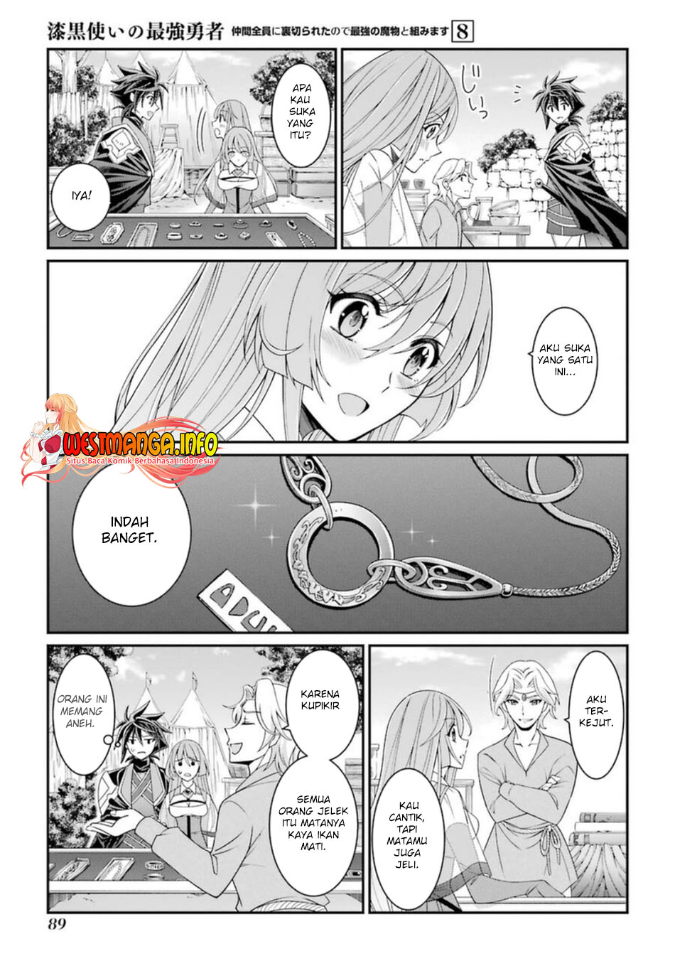 Shikkoku tsukai no saikyo yusha nakama zen’in ni uragira retanode saikyo no mamono Chapter 40 Gambar 26