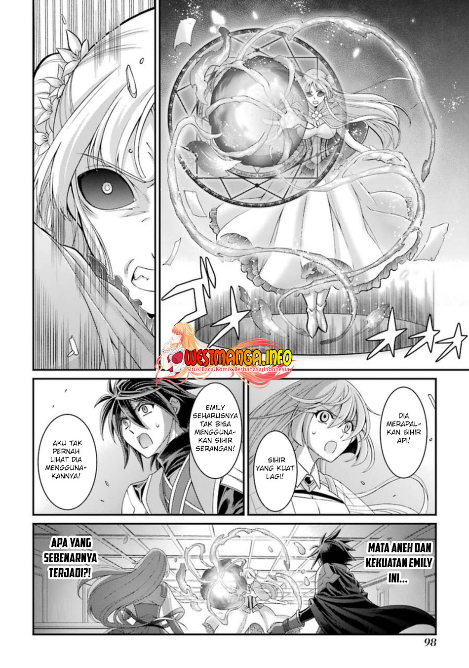 Shikkoku tsukai no saikyo yusha nakama zen’in ni uragira retanode saikyo no mamono Chapter 40 Gambar 35