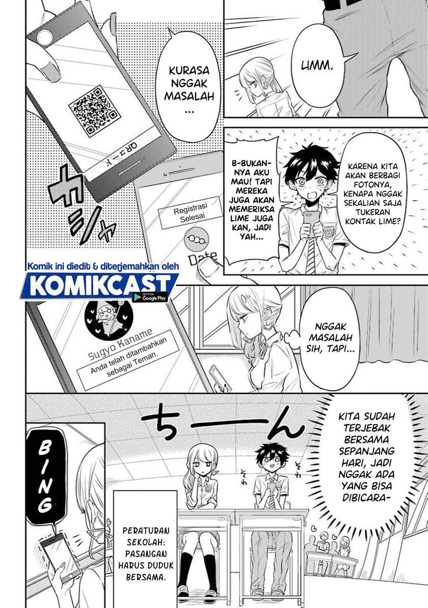 A Gyaru and Otaku who have entered a school where they will have to dropout if they cannot get a lover! Chapter 00.1 Gambar 35