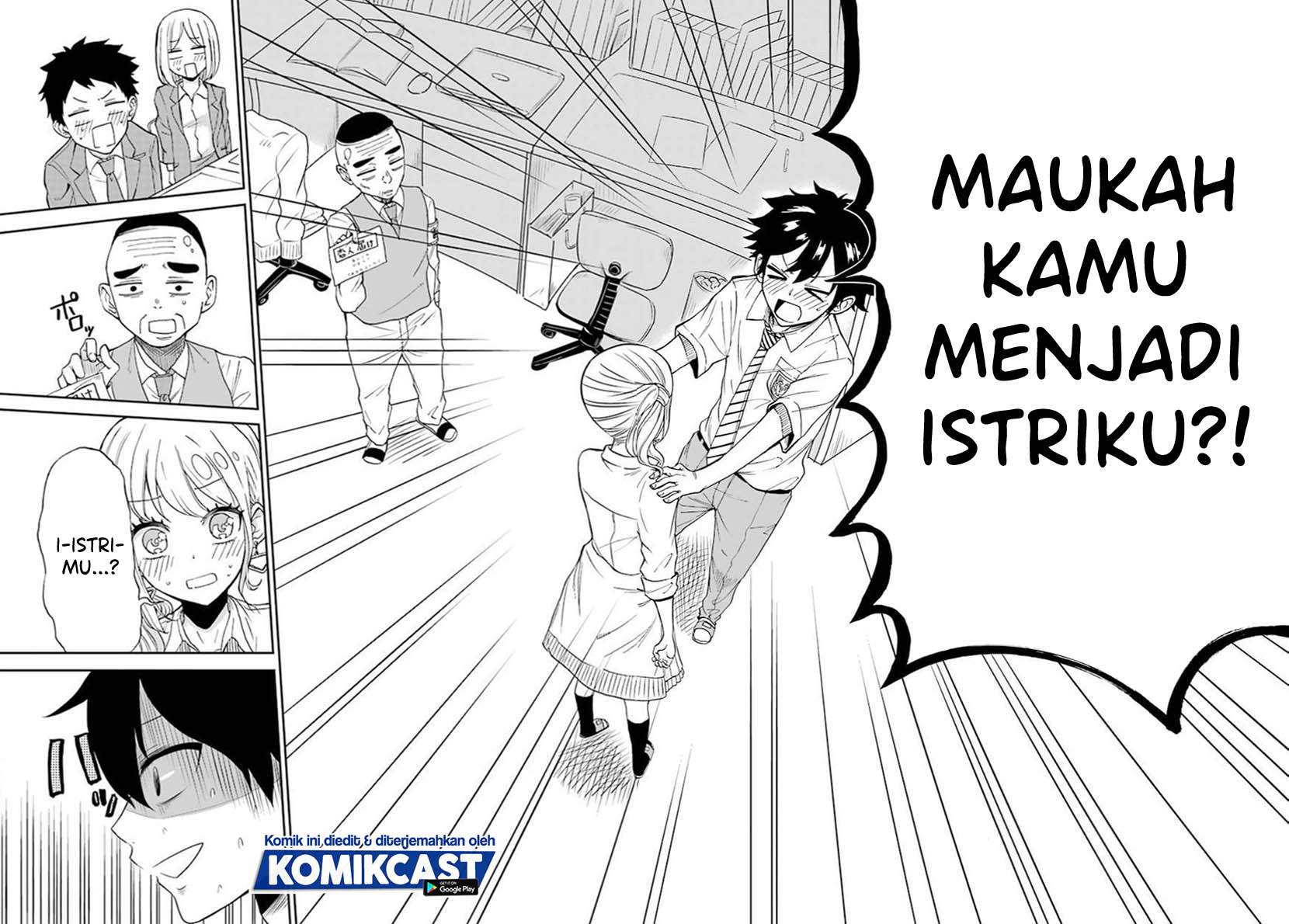 A Gyaru and Otaku who have entered a school where they will have to dropout if they cannot get a lover! Chapter 00.1 Gambar 45