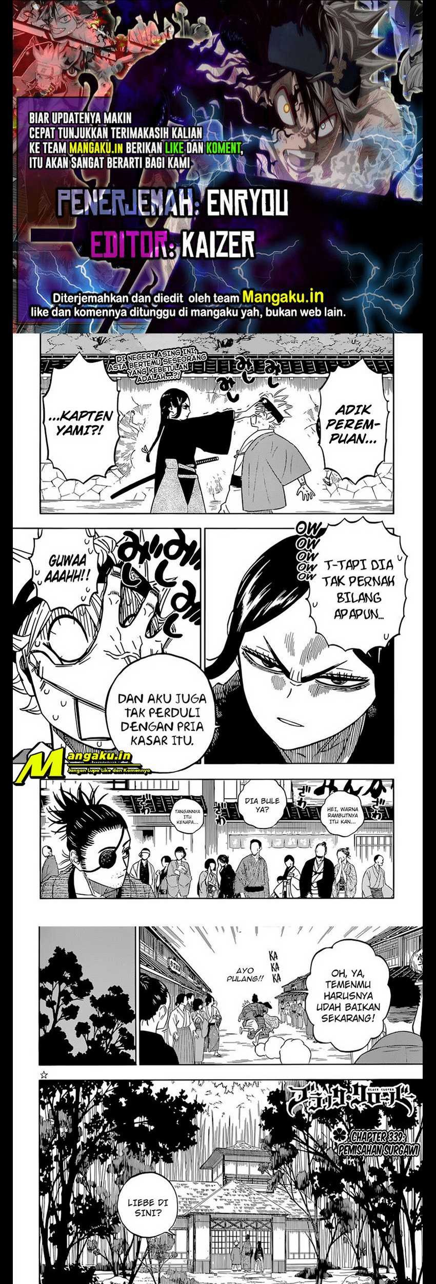 Baca Komik Black Clover Chapter 339 Gambar 1