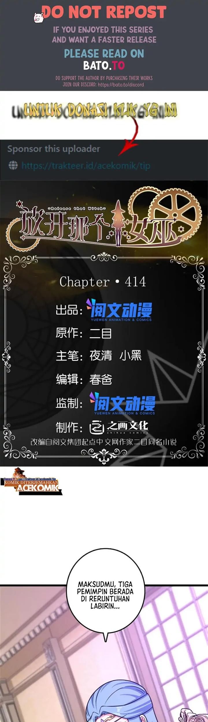 Baca Komik Release That Witch Chapter 414 Gambar 1