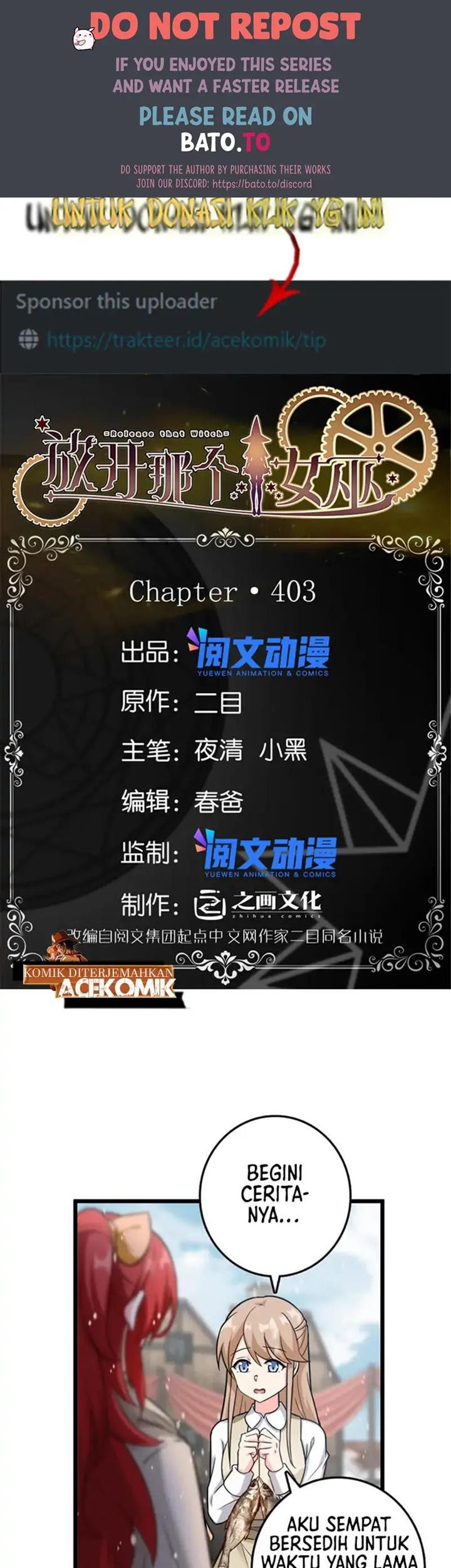 Baca Komik Release That Witch Chapter 403 Gambar 1