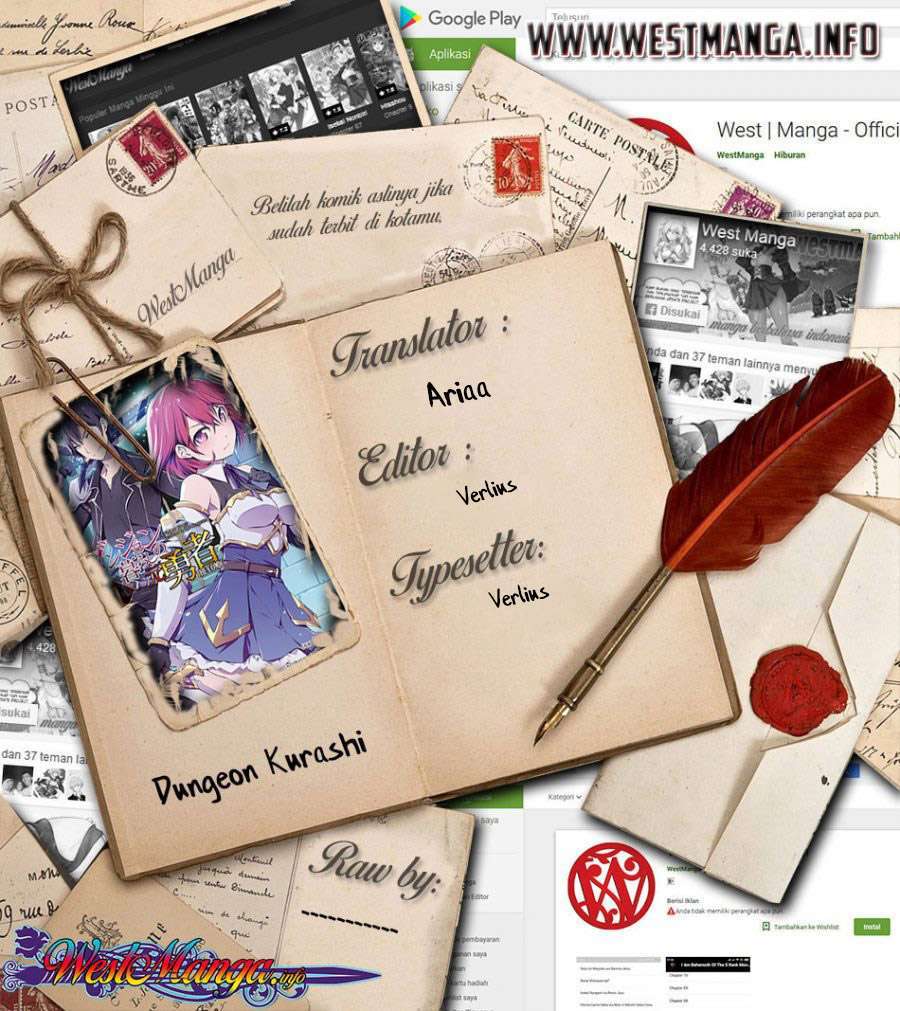 Baca Komik Dungeon Kurashi No Moto Yuusha Chapter 26 Gambar 1