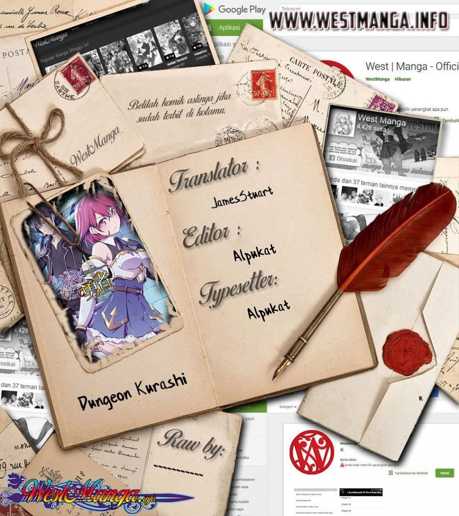 Baca Komik Dungeon Kurashi No Moto Yuusha Chapter 20 Gambar 1