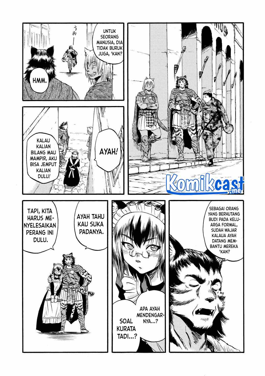 Gate – Jietai Kare no Chi nite Kaku Tatakeri Chapter 116 Gambar 23