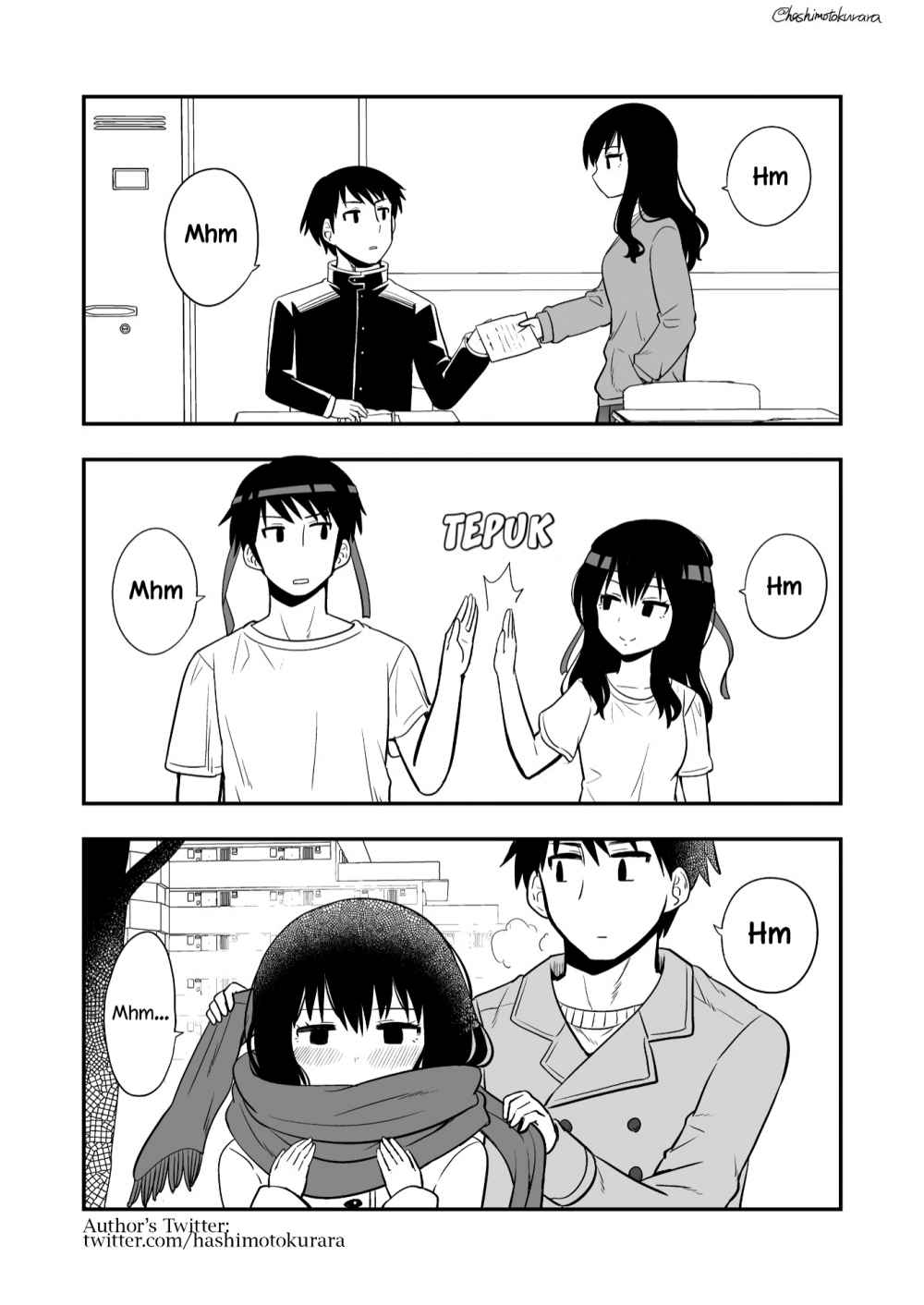 Baca Komik A Relationship Communicated Through “Hm” and “Mhm” Chapter 00.1 Gambar 1