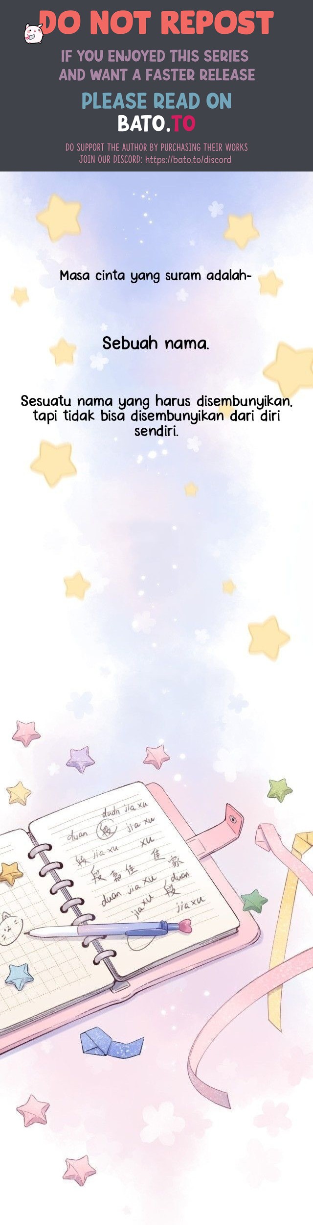 Baca Komik Hidden Love (Zhu Yi) Chapter 1 Gambar 1