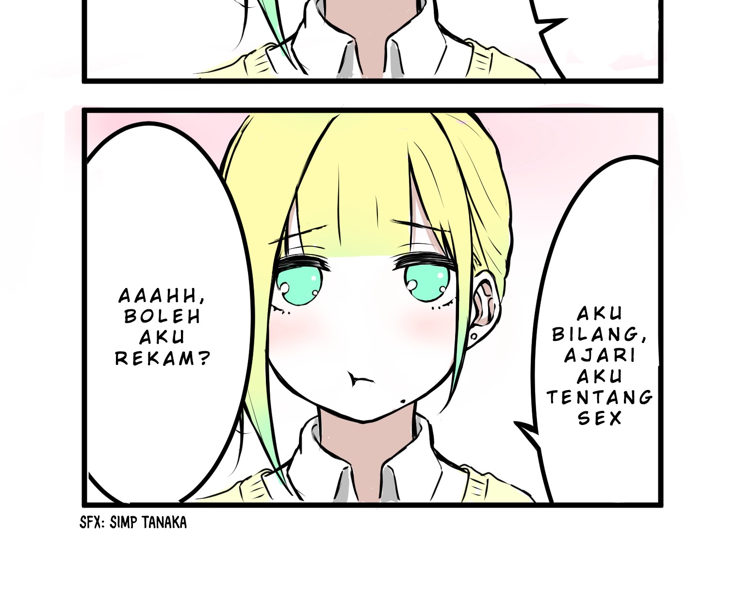 A Story About a Blonde Virgin Girl Who Acquires Sexual Knowledge Chapter 2 Gambar 3