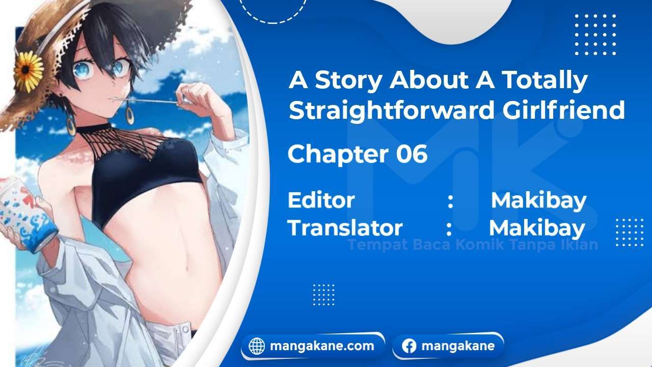 Baca Komik A Story About A Totally Straightforward Girlfriend Chapter 6 Gambar 1