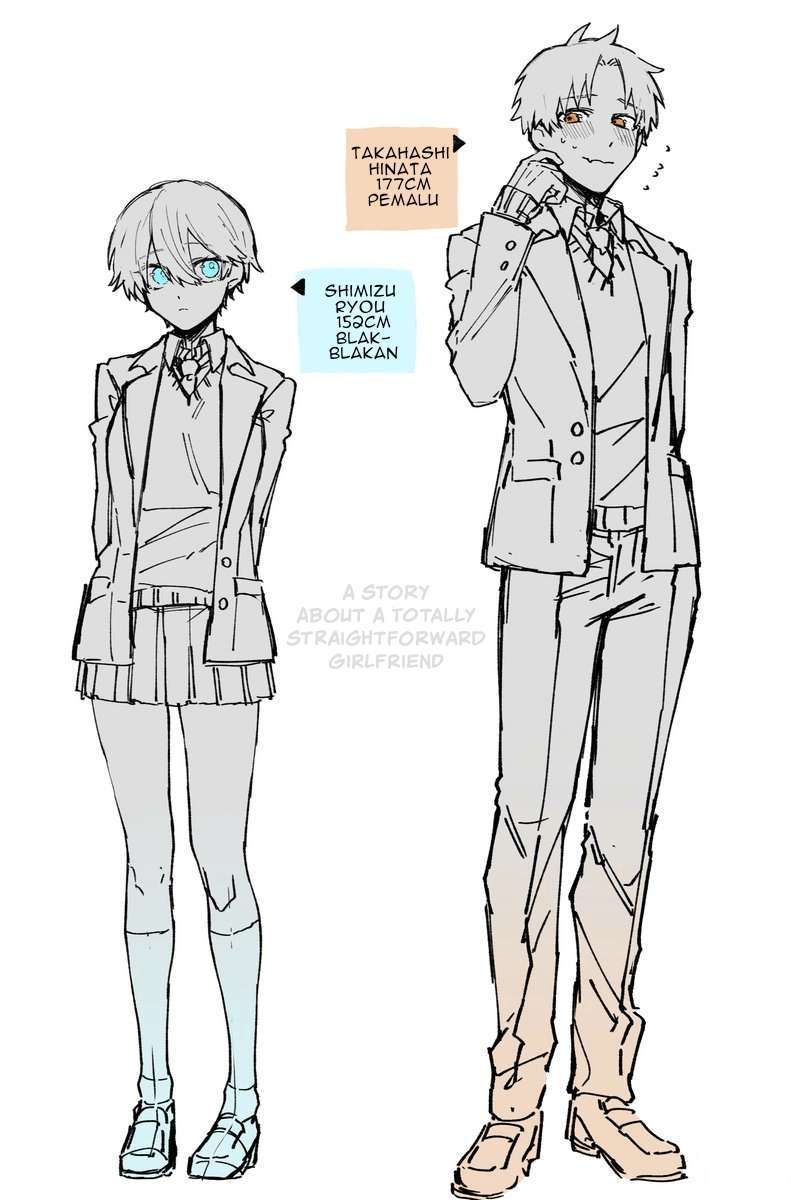 A Story About A Totally Straightforward Girlfriend Chapter 5 Gambar 8