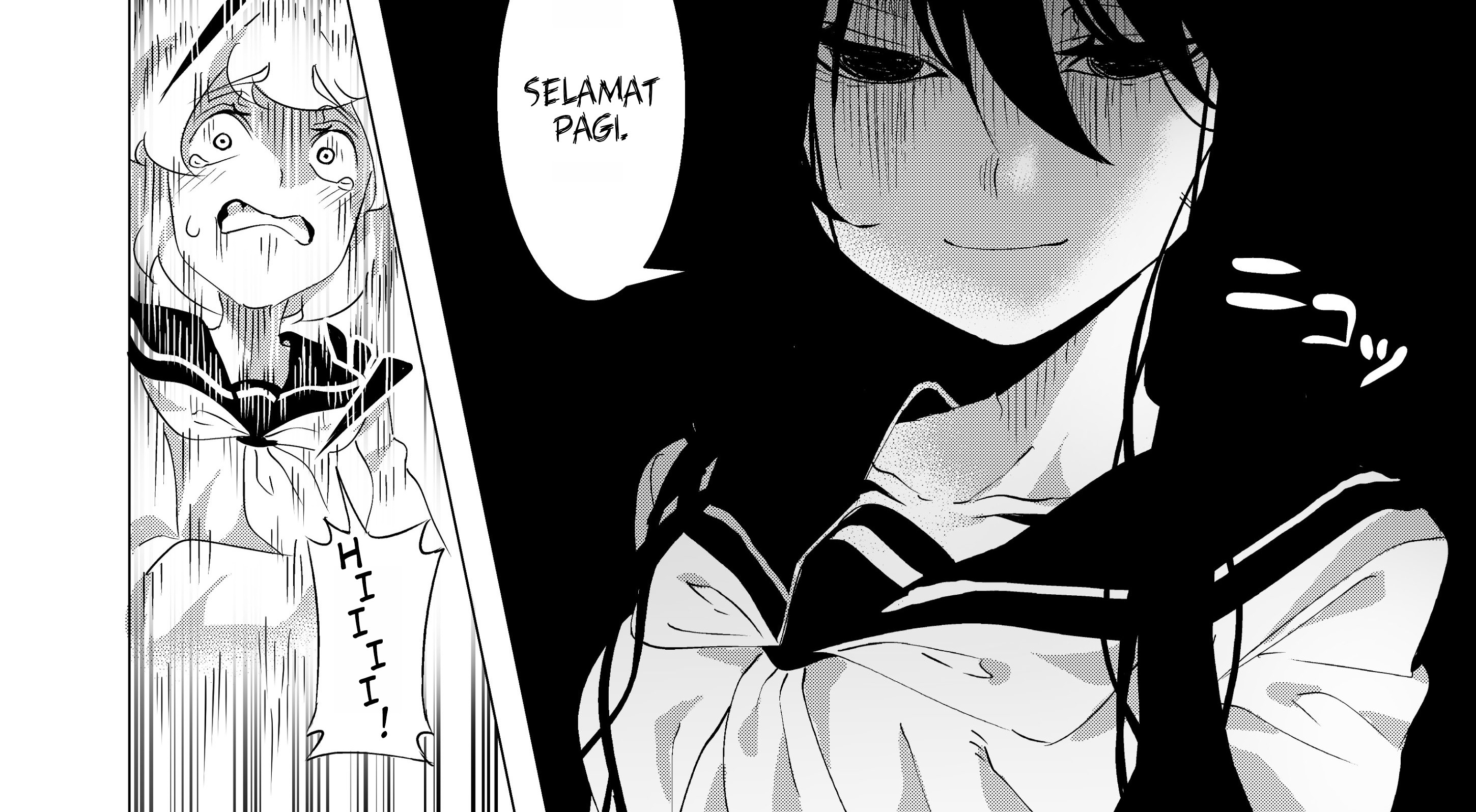 A Story About a Creepy Girl’s Smile Chapter 2 Gambar 5