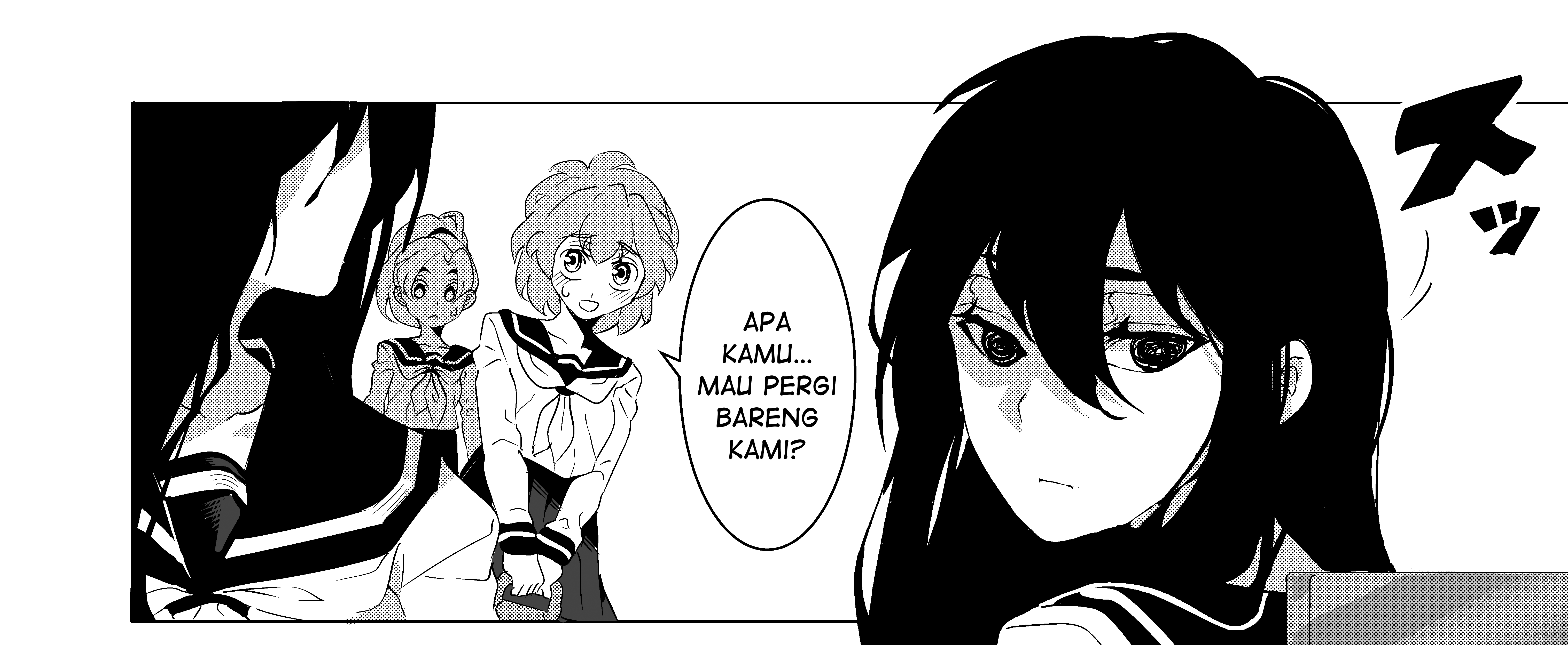 A Story About a Creepy Girl’s Smile Chapter 1 Gambar 6