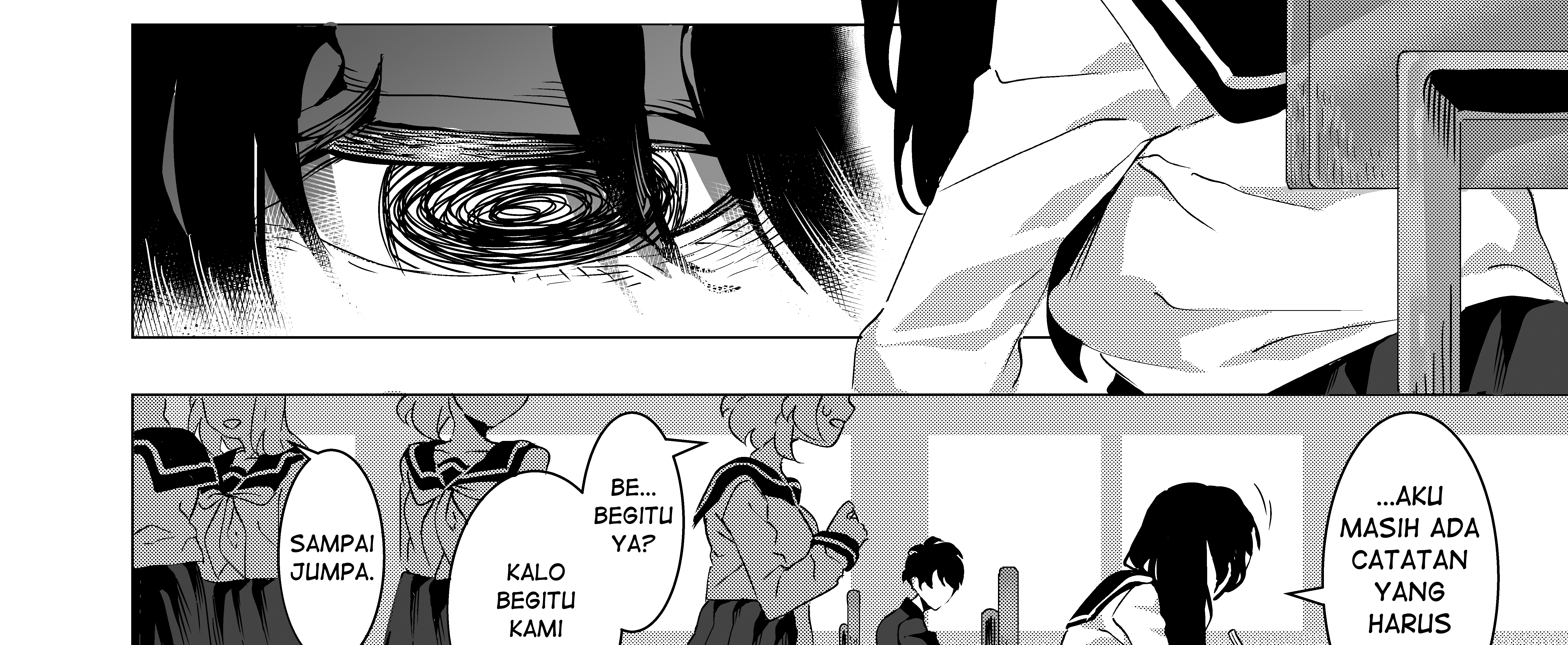A Story About a Creepy Girl’s Smile Chapter 1 Gambar 7
