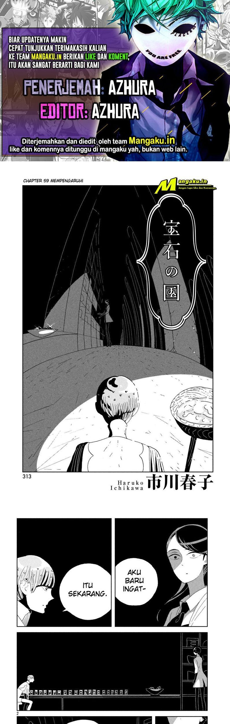 Baca Komik Houseki no Kuni Chapter 59 Gambar 1
