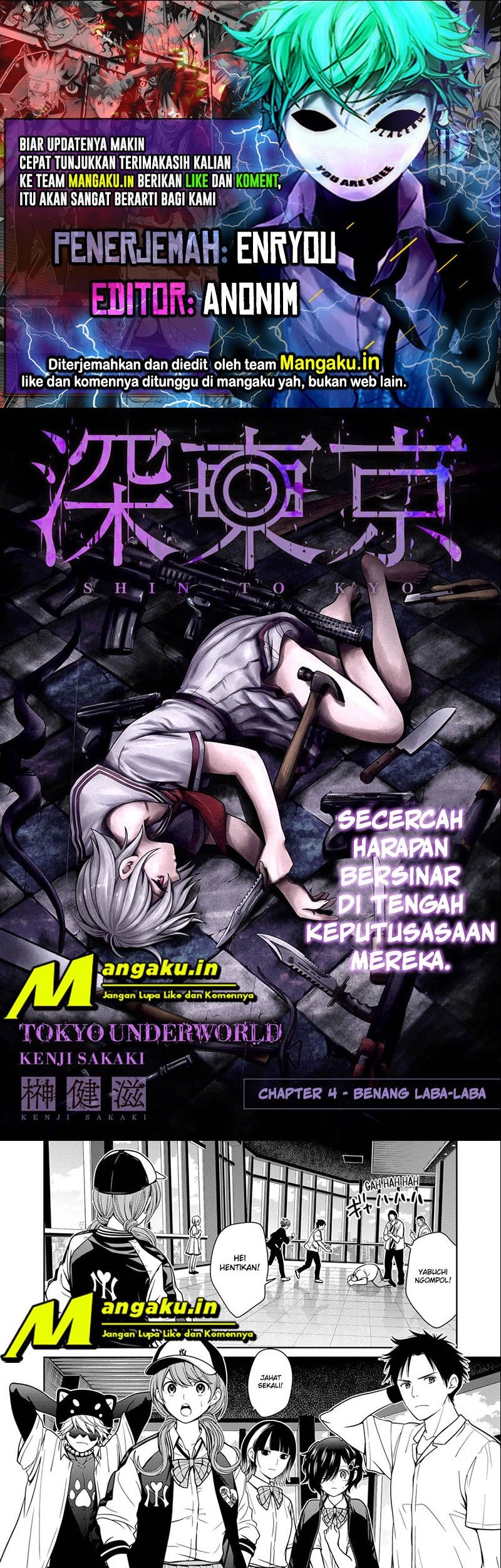 Baca Komik Tokyo Underworld Chapter 04 Gambar 1
