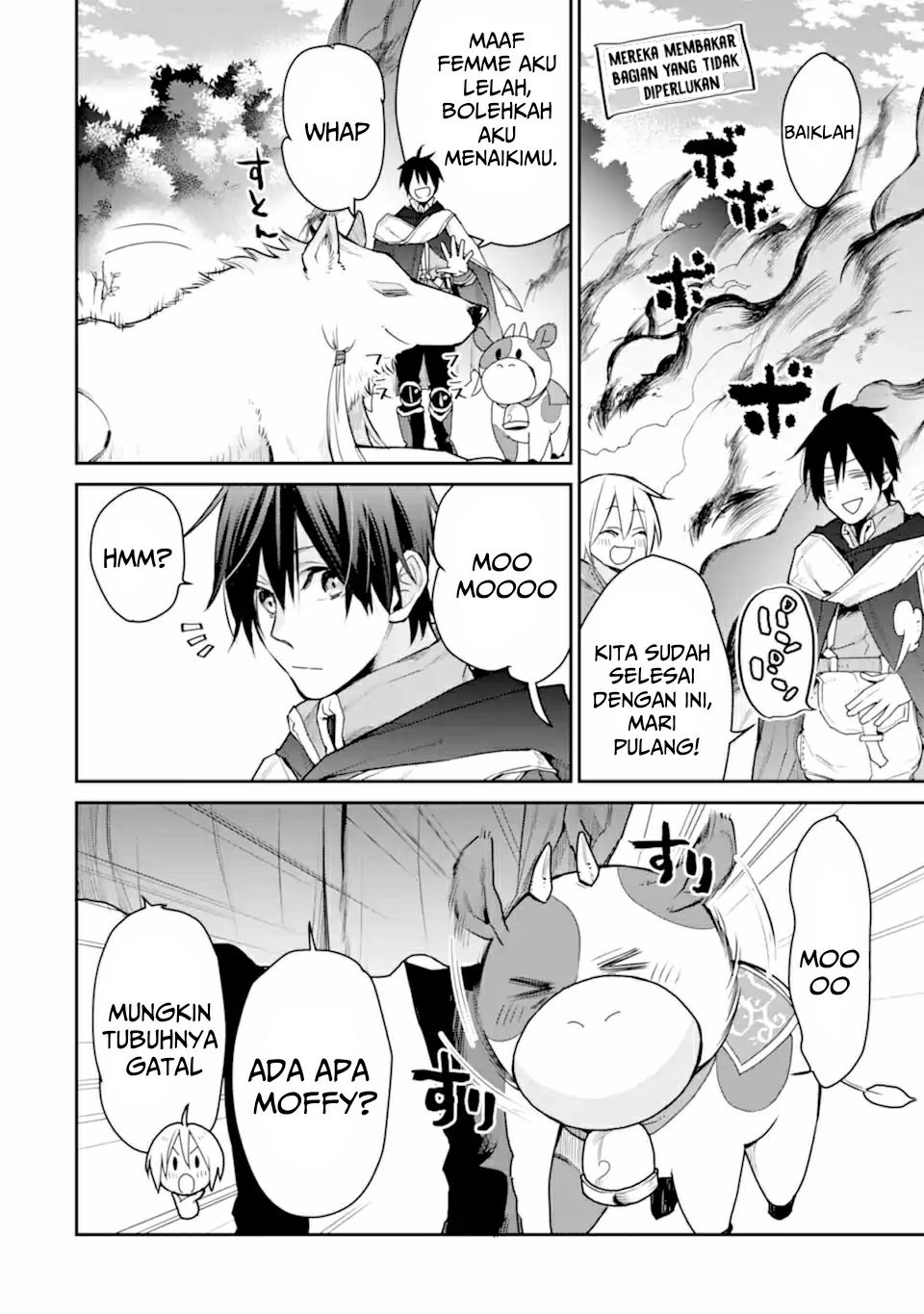 Saikyou no Madoshi. Hisa ni Ya wo Ukete Shimatta no de Inaka no Eihei ni Naru Chapter 25.2 Gambar 18