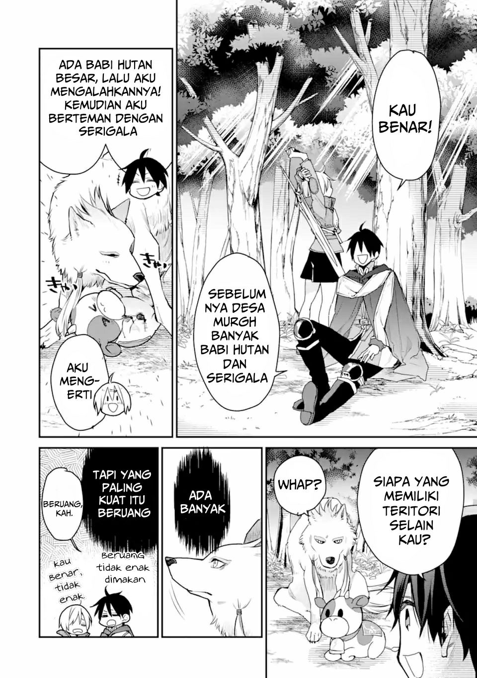 Saikyou no Madoshi. Hisa ni Ya wo Ukete Shimatta no de Inaka no Eihei ni Naru Chapter 25.2 Gambar 6