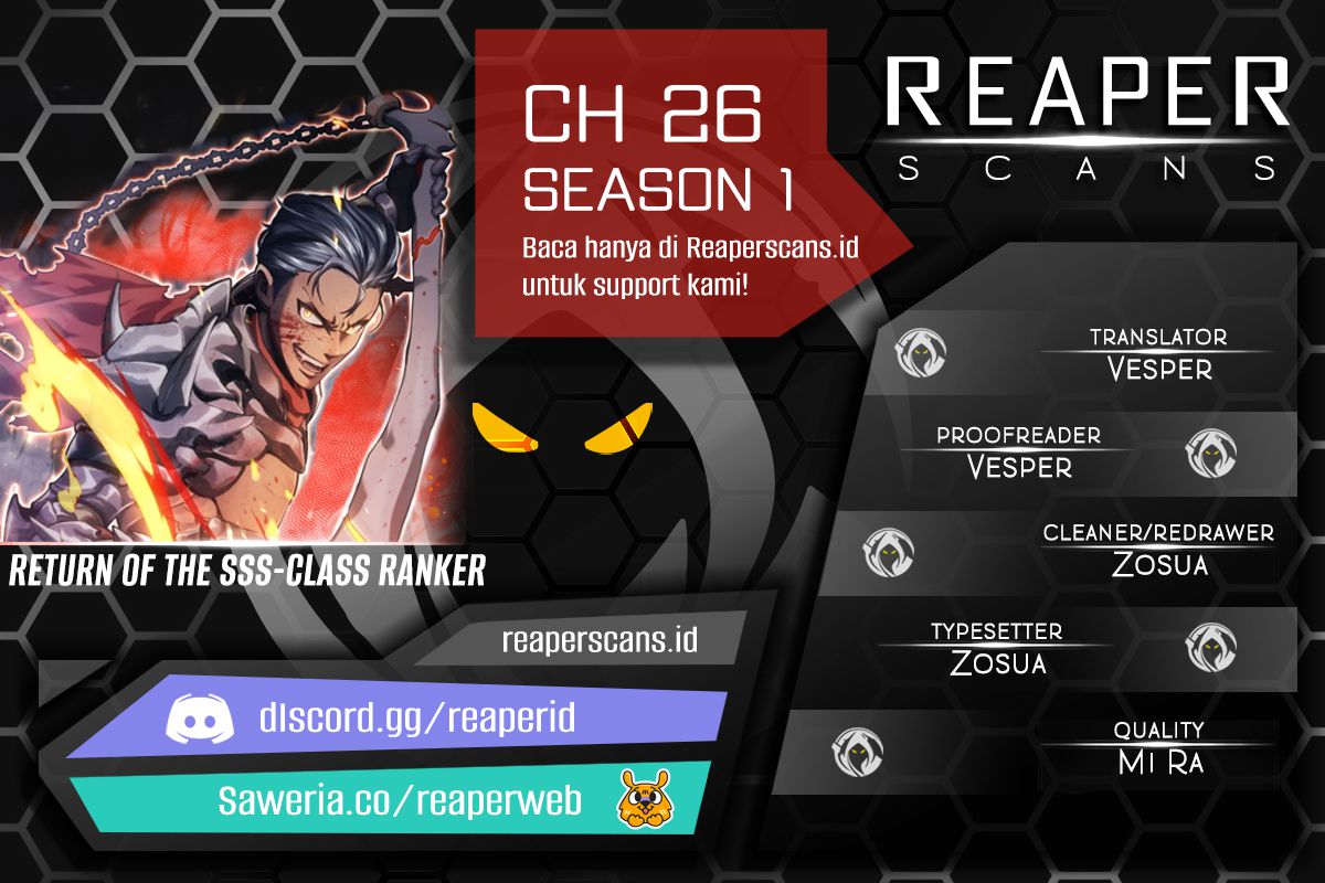 Baca Komik Return of the SSS-Class Ranker Chapter 26 Gambar 1