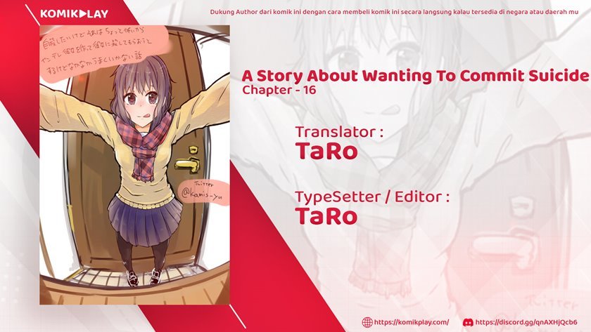 Baca Komik A Story About Wanting To Commit Suicide, But It’s Scary So I Find A Yandere Girl To Kill Me, But It Doesn’t Work Chapter 16 Gambar 1