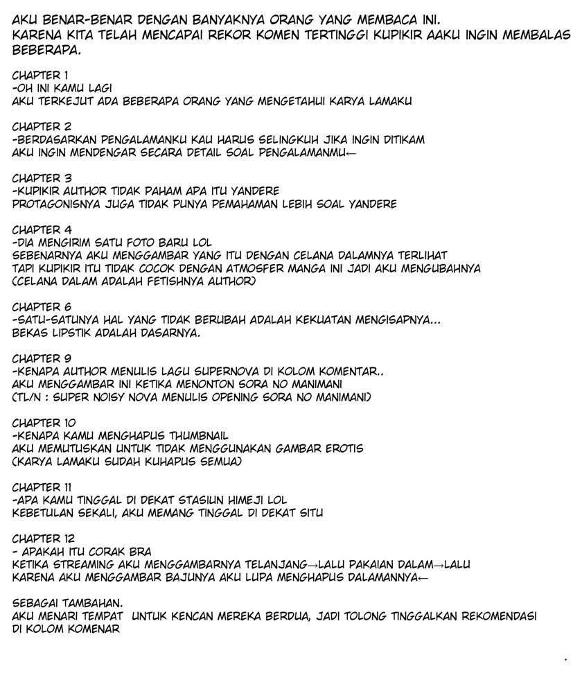 Baca  A Story About Wanting To Commit Suicide, But It’s Scary So I Find A Yandere Girl To Kill Me, But It Doesn’t Work Chapter 14 Gambar 2